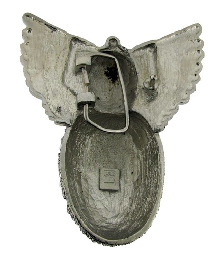 Men Women Belt Buckle Halloween Costume Vintage Silver Metal Fashion Western - Picture 26 of 36