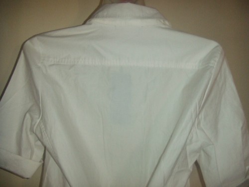 DEVERNOIS CHEMISIER 100% COTON TAILLE 38 BLANC - Picture 12 of 12