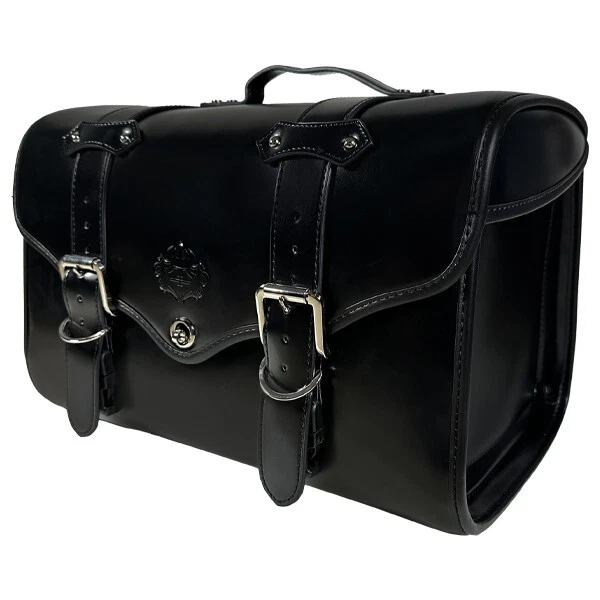 Sac Sacoche Top-Case - WECKIO - 30 L Waterproof - Vintage pour Moto, Scooter.. - Photo 1/4