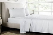 100 COTTON BAMBOO BED SHEET SET HOTEL QUALITY COMFORTABLE SLEEPING