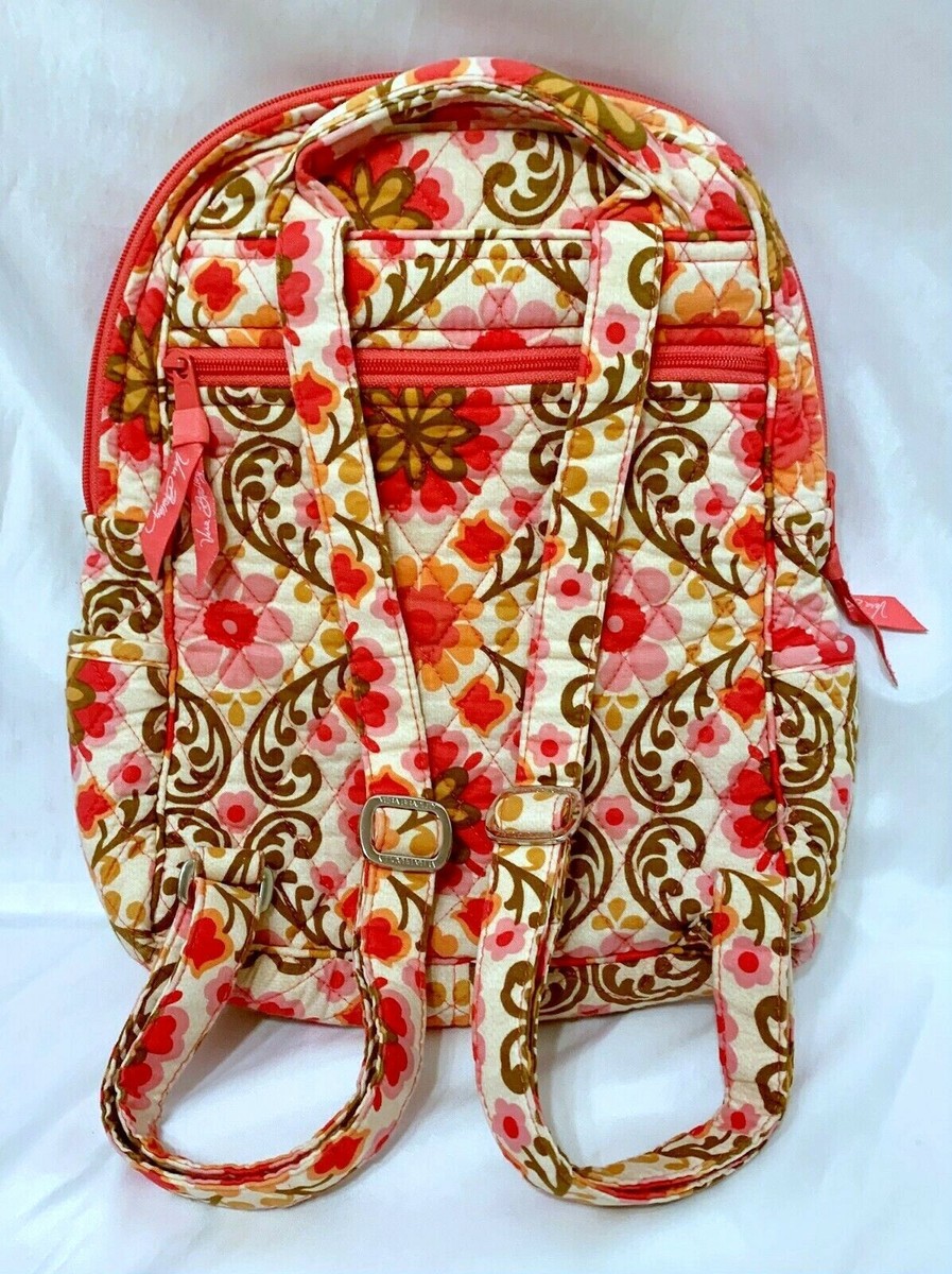 Vera Bradley Pink Floral Backpack 9