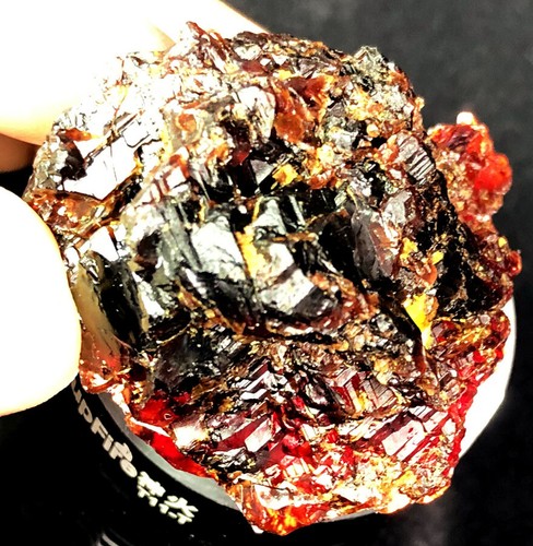 505 quilates ¡guau! Nuevo Granate Rojo Natural Crudo Muestre de Cristal Granate Brasil ia6337 - Imagen 9 de 12