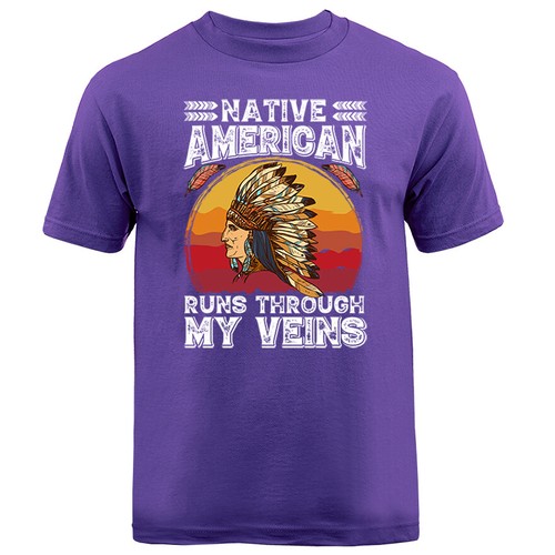 Camiseta gráfica de indios nativos americanos - Imagen 13 de 17