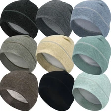 Winter Skull Caps Cotton Sleep Hats Multifunctional Helmet Liner Cap for Cycling