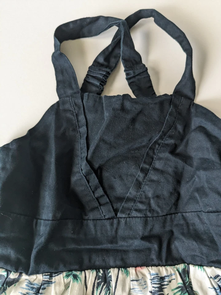 Genuino Niños Colección Familiar Niñas 4T Tropical Solero Algodón Foto 2 de 4