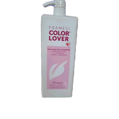 Framesi Color Lover Moisture Rich Shampoo Vegan, Sulfate and Paraben Free 33.8oz
