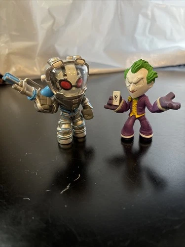 Funko Mystery Minis Mr. Freeze & Joker With Card Combo Vault GameStop Exclusive