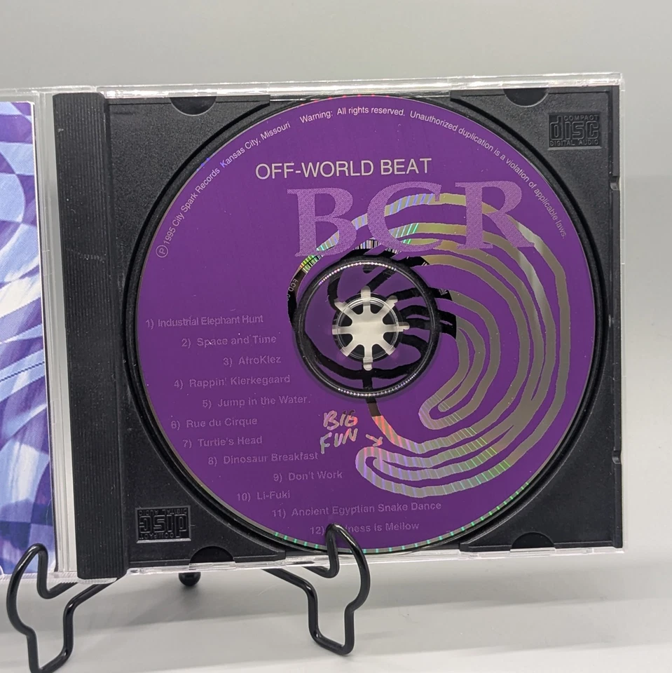 BCR Black Crack Revue Off-World Beat CD Jazz/Funk/Soul/Fusion/Cosmic/World - Imagem 4 de 4