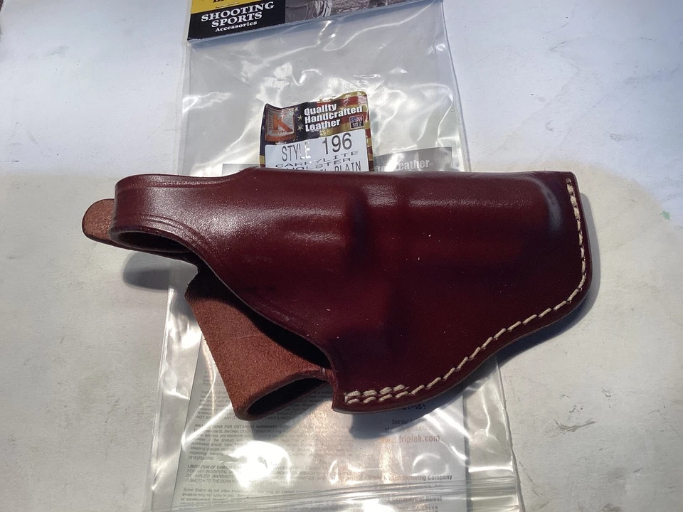 Triple K holster Style 196 S&W K/L  frame or similar 2 or 2 1/2 inch RH. NEW - Image 4 of 4