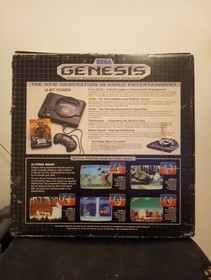 Sega Genesis Model 1 (1989). SPLATTERHOUSE 2, No Altered Beast,Xtra Controller.