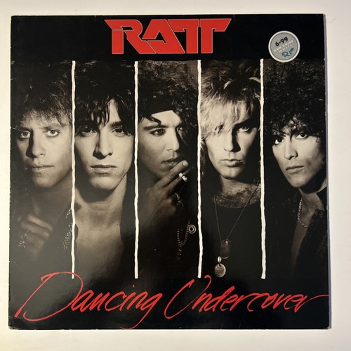 Ratt Dancing Undercover EUR 1986 Vinyl Record Album LP EX/EX