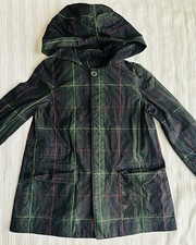 Polo RALPH LAUREN Children  s Plaid Hooded Coat Size 5 15x21 