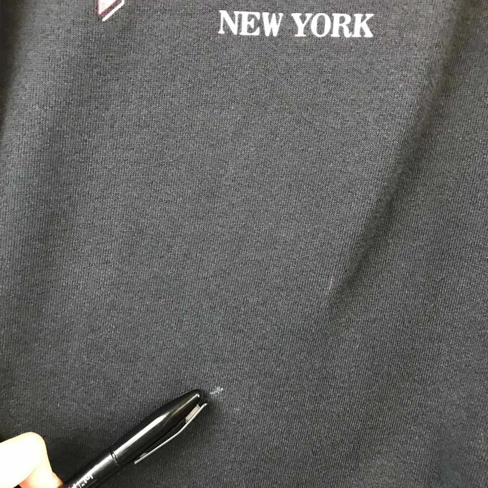 Sudadera De Colección Planet Hollywood Nueva York Negra Cuello Redondo Ropa De Hombre L Foto 4 de 4