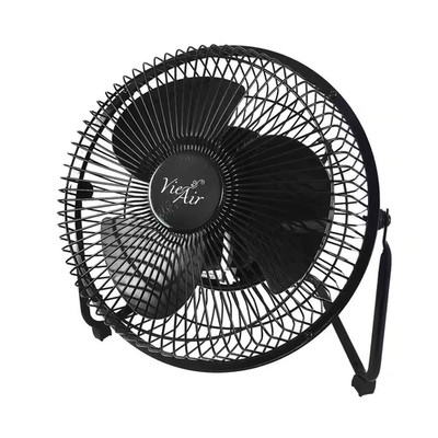8 In. 3-Speed High Velocity Desk and Floor Fan with Adjustable Tilt Head