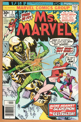 Ms. Marvel #2: Origin Issue, Near Mint Minus Condition