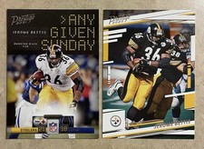 5 Count Jerome Bettis Football Card Lot