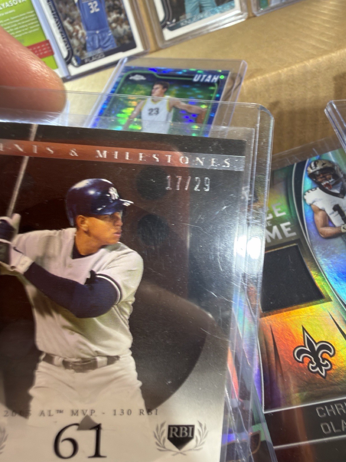 Football Card Lot – Autos, Patch & Numbered Cards! Some Basketball Included view 4