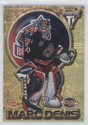 2000-01 Pacific Private Stock Titanium Draft Edition Sample Marc Denis #113