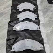 4pcs Gray Aluminum Caliper Covers Fit Mercedes Benz Amg Ggleglkglamlcla