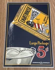 Vintage Lighthouse Washing Powder Metal Porcelain Sign 13 X 9