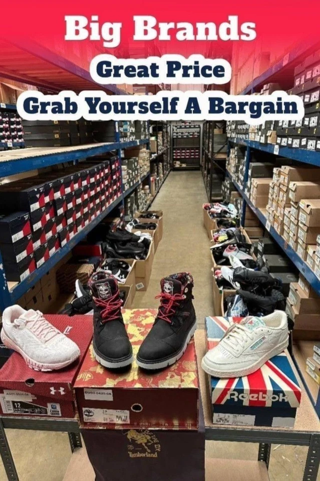 From £1 Timberland Reebok Nike Adidas Football Clarks School Under Armour