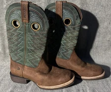 Durango Lady Rebel Pro Women’s Ventilated Olive Western Boots Sz 8.5M Slip on