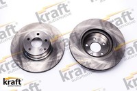2X Bremsscheibe Kraft 6041280 2 Bremsscheiben Vorderachse Vorne