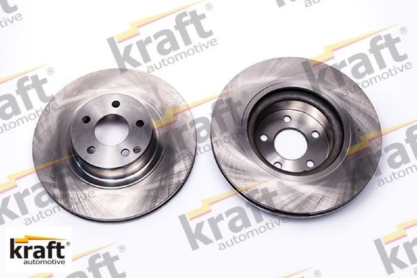 2X Bremsscheibe Kraft 6041280 2 Bremsscheiben Vorderachse Vorne-image