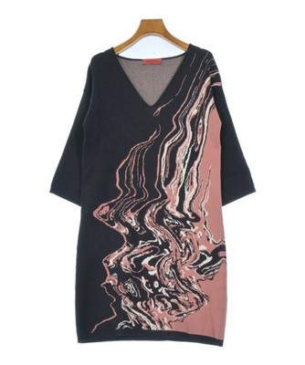 MAX&CO. Dresses NavyxPinkxWhite(Patterned) S 2200669505030