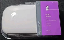 Wired Doorbell Chime Replacement White 2 Sound Options