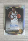 2025 Bowman U Chrome Prospect Autograph Refrac #CPA-TY Tounde Yessoufou /499