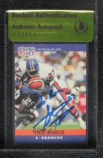 BAS 1990 Pro Set Steve Atwater #86 Authentic Auto HOF 3c7