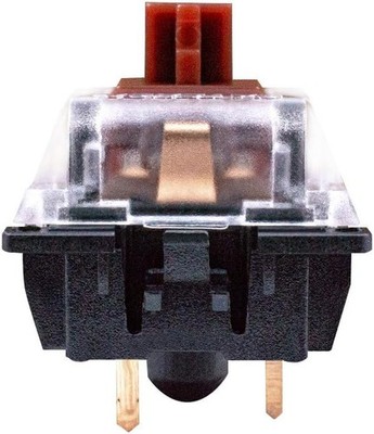 MX Standard Brown Switches Black Bottom Smooth Tactile 55g Actuation 3-pin