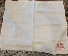 Coach White Dustbag Red Drawstring Logo 23.5  x 19.5