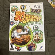 Family Party: 30 Great Games Outdoor Fun - Nintendo Wii -2009 Video Game