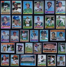 1976 Topps Baseball -Choose Your Card!🟠Excellent Condition- Set Builder's Dream