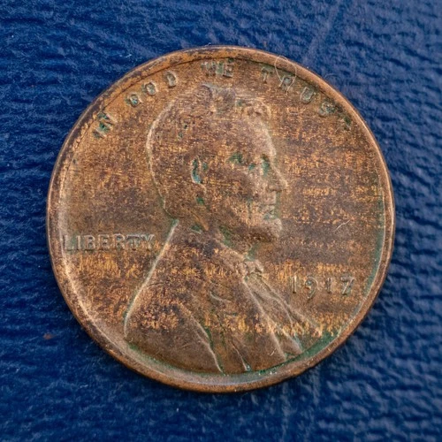 1917 Lincoln Wheat Cent, XF Condition, Strong Lines, Woodie Early Penny A243