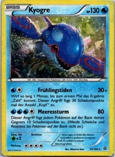 Pokémon Kyogre 53/160 Holo - Protoschock - Deutsch 2015