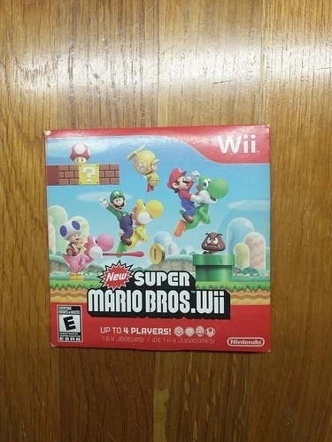 New ListingNintendo Wii New Super Mario Bros Wii. GREAT CONDITION!
