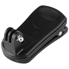 ABS Mini Camera Backpack Mount Clip For Gopro Hero6 5 4 3+ / 3 / 2 Black Session