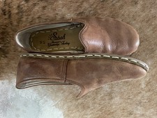 Sabah Fort Worth Men's Slip-On Loafers, Brown, Size 41 US 9-9.5 