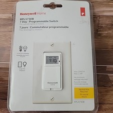 Honeywell Home 120-Volt 7-Day Programmable Indoor Motor and Light Switch Timer