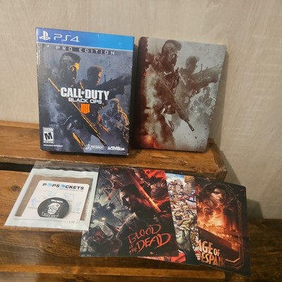 Call of Duty Black Ops 4 PS4 Pro Edition PlayStation4 with art cards