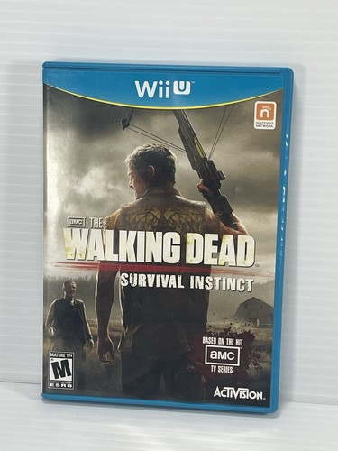 Walking Dead Survival Instinct WiiU Nintendo CIB Complete Adult Owned Wii U Game