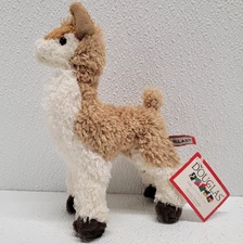 Douglas Cuddle Toys Lena the Llama #1507 Stuffed Animal Mini Plush Toy