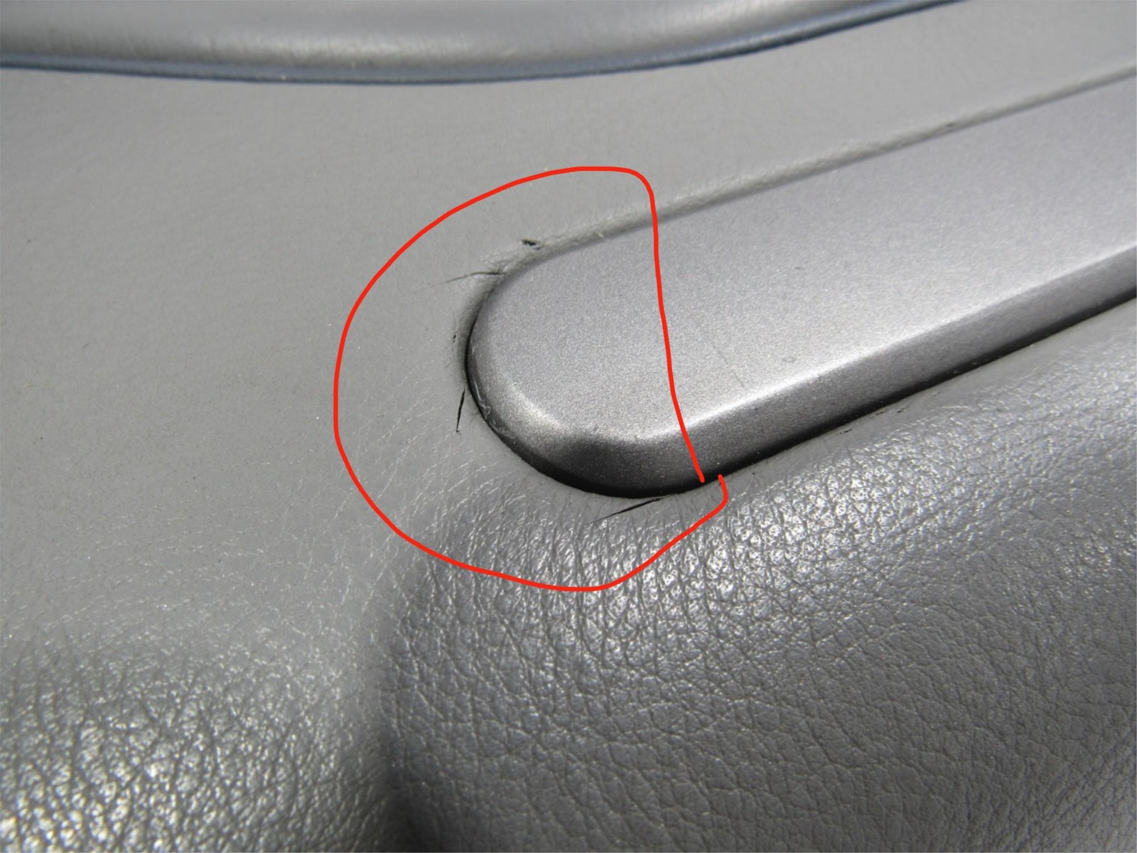 02-06 Maserati Coupe GT 2004 Left Driver Door Cover Trim Panel ;