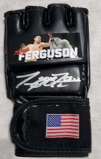 Tony Ferguson UFC Star Signed MMA Glove Beckett Hologram of Authenticity