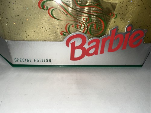 Barbie Special Edition~Black~ 1992 Happy Holidays Collectible Doll&Keepsakes-NIB - Picture 10 of 12