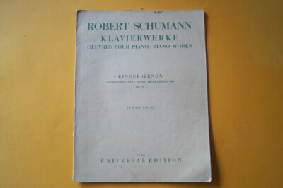 Notenbuch/-heft: Kinderszenen (Schumann) (N-102)
