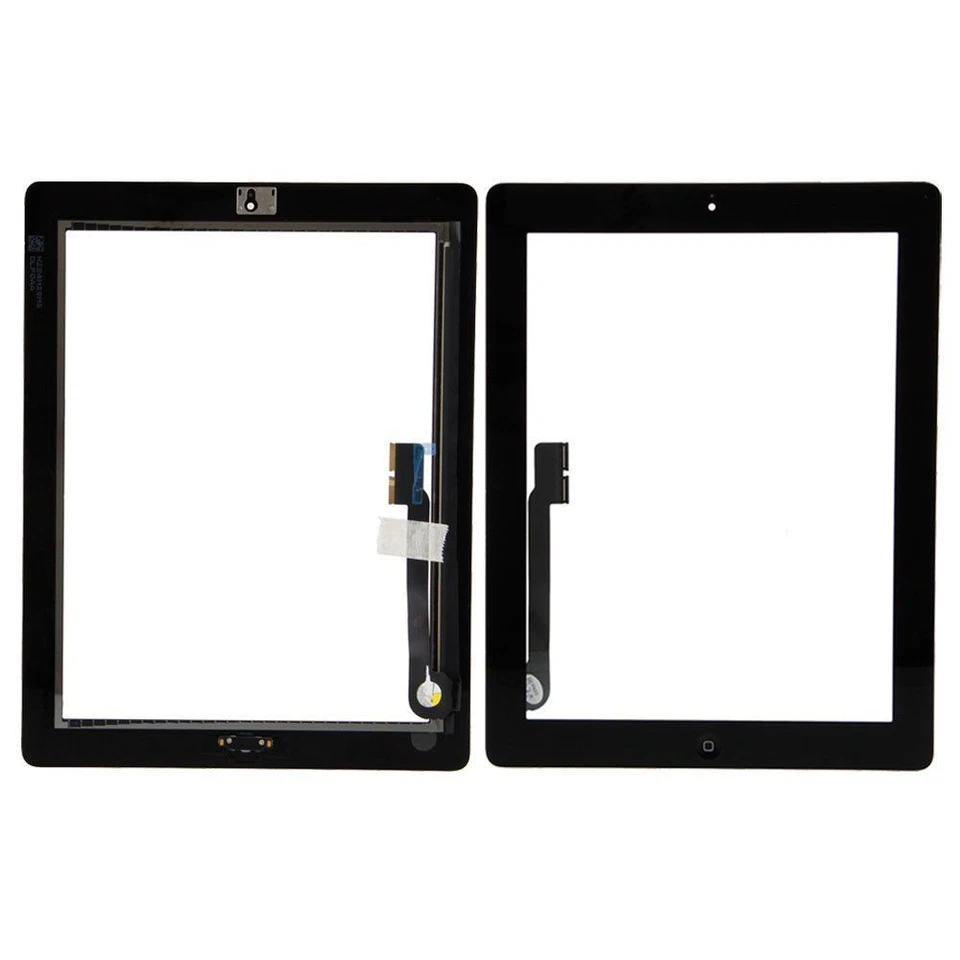 Touch Screen Digitizer Replacement For iPad 2/3/4/5/8/9 Mini - Black / White LOT - Image 4 of 4